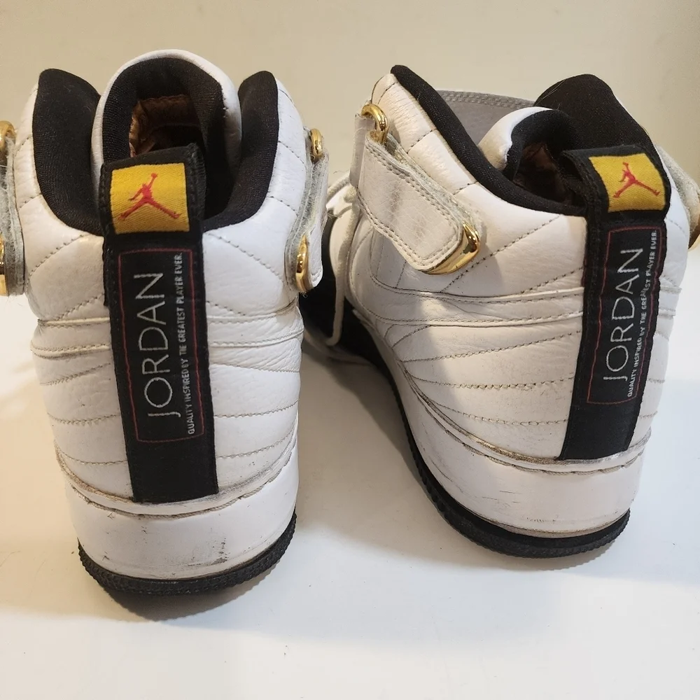 Nike  Fusion Jordan Fusion 12 White And Black The Best Of Both Worlds Size 11.5